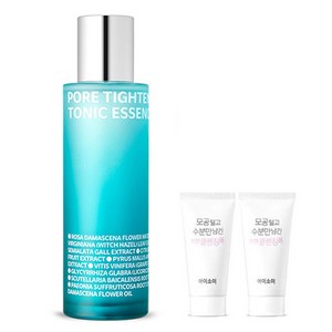아이소이 포어 타이트닝 토닉 에센스 130ml + 수분 클렌징 폼 7ml x 2p 세트, 1개