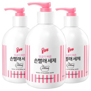 울샴푸 손빨래 세제 본품, 380ml, 3개