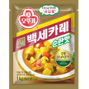 오뚜기 백세카레 순한맛, 1kg, 1개