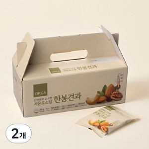 올가홀푸드 신선하고 고소한 저온로스팅 한봉견과 14p, 280g, 2개