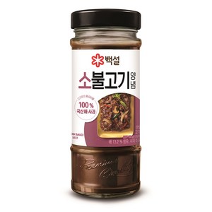 백설 소불고기양념, 500g, 1개