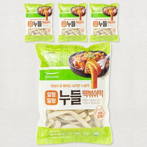 풀무원 누들떡볶이떡, 500g, 4개