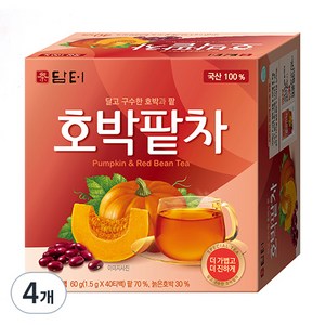 담터 호박팥차, 1.5g, 40개입, 4개