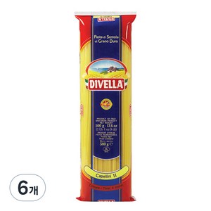 디벨라 까펠리니 파스타, 500g, 6개