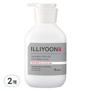 일리윤 울트라 리페어 로션, 350ml, 2개