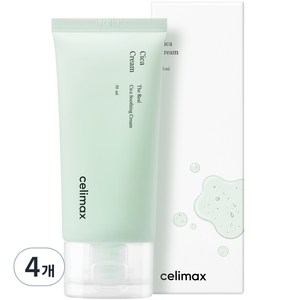 셀리맥스 더 리얼 시카 수딩 크림, 50ml, 4개