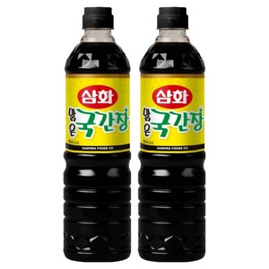 [삼화] 맑은 국간장, 900ml, 2개