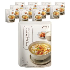 아워홈 시원한 황태해장국, 300g, 12개
