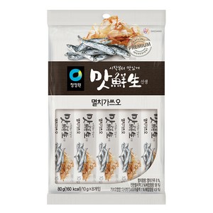 청정원 맛선생 멸치가쓰오 스틱, 80g, 1개