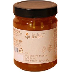 오가다 꿀생강차, 350g, 1개입, 1개