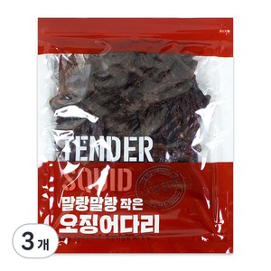 꼬마오징어 말랑말랑 작은 오징어다리, 150g, 3개