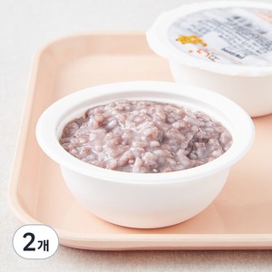 짱죽 중기 9개월부터 이유식 블루베리 흑미타락죽, 200g, 2개, 혼합맛(블루베리/흑미타락)