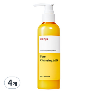 마녀공장 퓨어 클렌징 밀크, 200ml, 4개