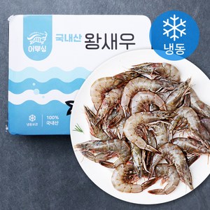 어부심 국내산 왕새우 (냉동), 1kg(대, 30미), 1개