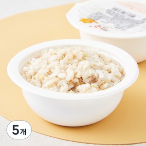 짱죽 이유식 후기 11개월부터 진밥, 혼합맛(한우/콩나물), 200g, 5개