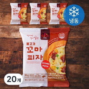 라체나 불고기 꼬마피자 (냉동), 80g, 20개