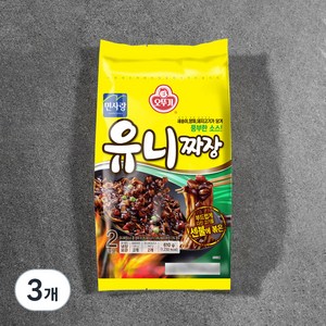 오뚜기 유니짜장 2인분, 610g, 3개