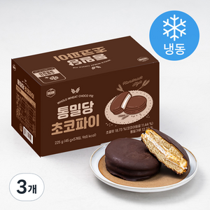 통밀당 초코파이 (냉동), 225g, 3개