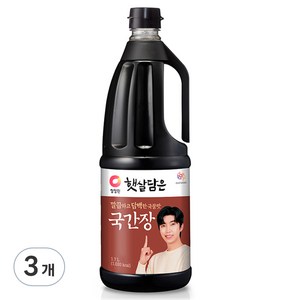 햇살담은 국간장, 1.7L, 3개