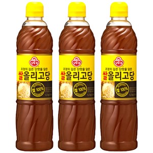 오뚜기 쌀올리고당, 1.2kg, 3개