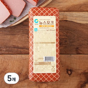 청정원 뉴스모크, 1kg, 5개