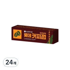 롯데 아라비카커피, 26g, 24개