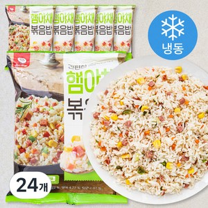 천일냉동 간편한 햄야채 볶음밥 (냉동), 300g, 24개