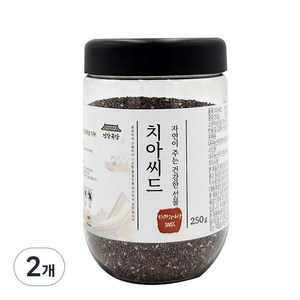 건강곡간 치아씨드 통, 250g, 2개