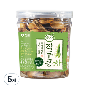 순작 작두콩차 원물, 60g, 1개입, 5개