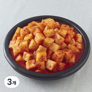 팽현숙 최양락의 맛있는 옛날 깍두기, 3kg, 3개