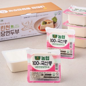 내린천원당 연두부, 160g, 6개