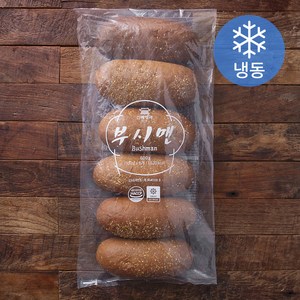 신라명과 부시맨 빵 (냉동), 100g, 6개