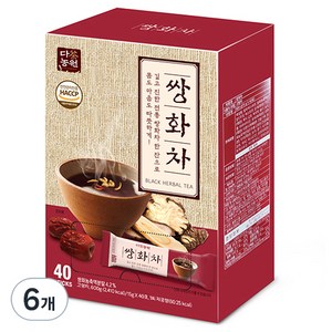 다농원 쌍화차, 15g, 40개입, 6개