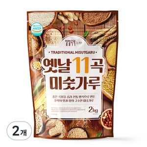 태광선식 옛날 11곡 미숫가루, 2kg, 2개