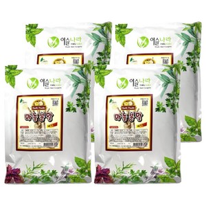 이슬나라 마늘분말, 1kg, 4개