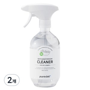 퓨어닷 NEW 아기 욕조클리너, 2개, 500ml