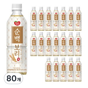 동원 순백보리차, 80개, 500ml