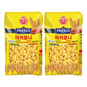 오뚜기 프레스코 마카로니, 500g, 2개