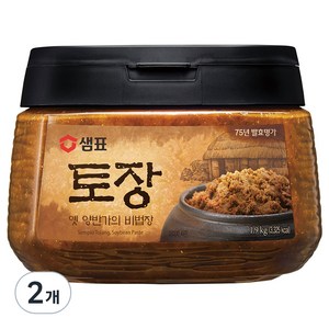 샘표 토장, 1.9kg, 2개