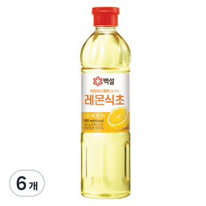 지중해산 레몬식초, 900ml, 6개