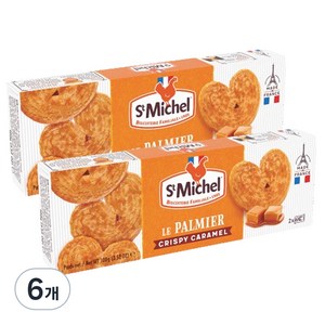 생미쉘 카라멜 버터쿠키, 100g, 6개