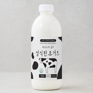 어니스트밀크 정직한 요거트, 1L, 1개