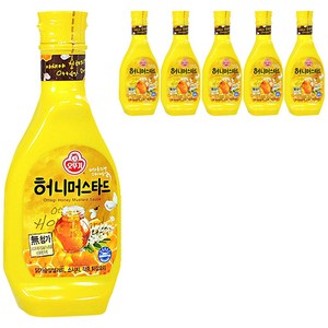 오뚜기 허니머스타드, 535g, 6개