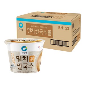 청정원 멸치 쌀국수, 92g, 12개