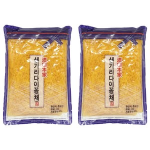 토호식품 샌기리다이꽁 채, 1kg, 2개