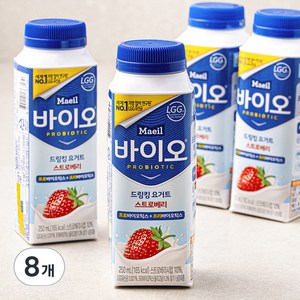 매일바이오 드링킹 요거트 딸기, 250ml, 8개