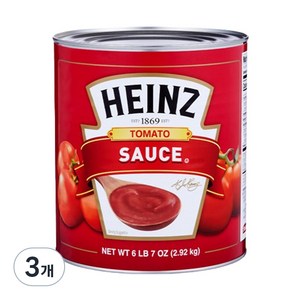 하인즈 토마토소스, 2.92kg, 3개