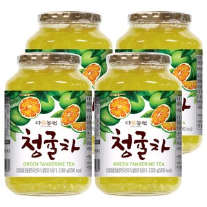 다농원 청귤차, 2kg, 1개입, 4개