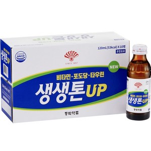 생생톤UP 에너지 음료, 120ml, 10개