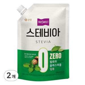 트루스위트 큐원 스테비아, 380g, 2개